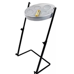 Jumbie Jam Silver Pan With Z-Stand Panyard W1158